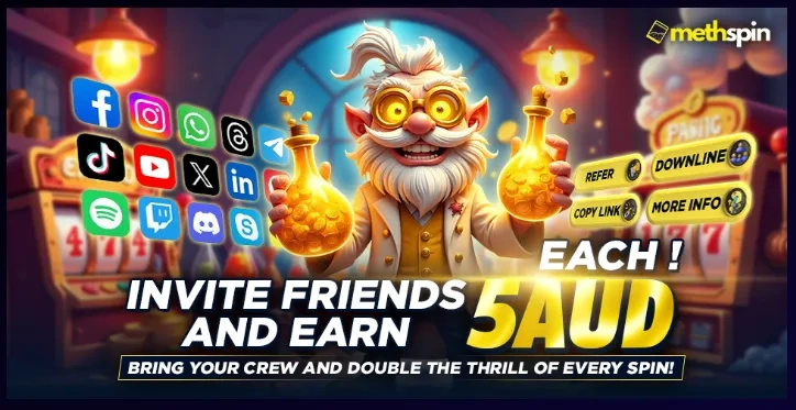 MethSpin Casino welcome bonus package up to $2,000 plus 200 free spins